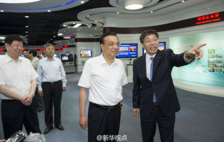 李克强考察山东浪潮集团
